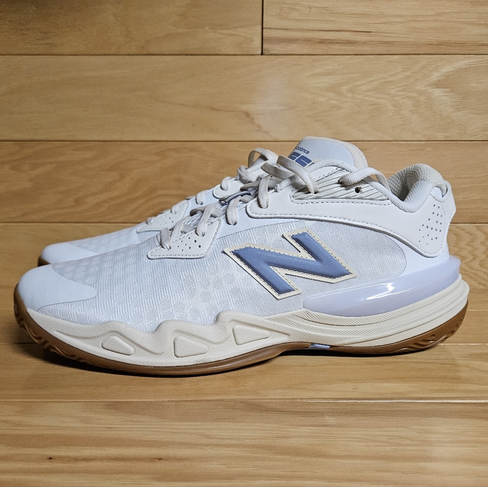 New Balance Hesi Low V2 White Linen Basketball Shoe Size 10.5 Mens BBHSLHR2 - Picture 6 of 9